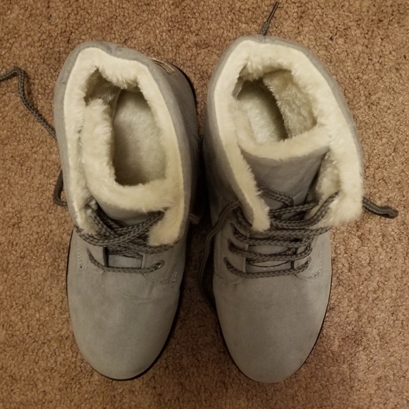 SQL Grey winter/Snow boots size 39 - Picture 2 of 4